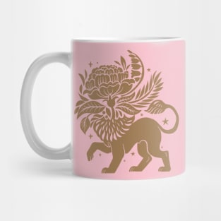 Boho Botanical Lion Mug